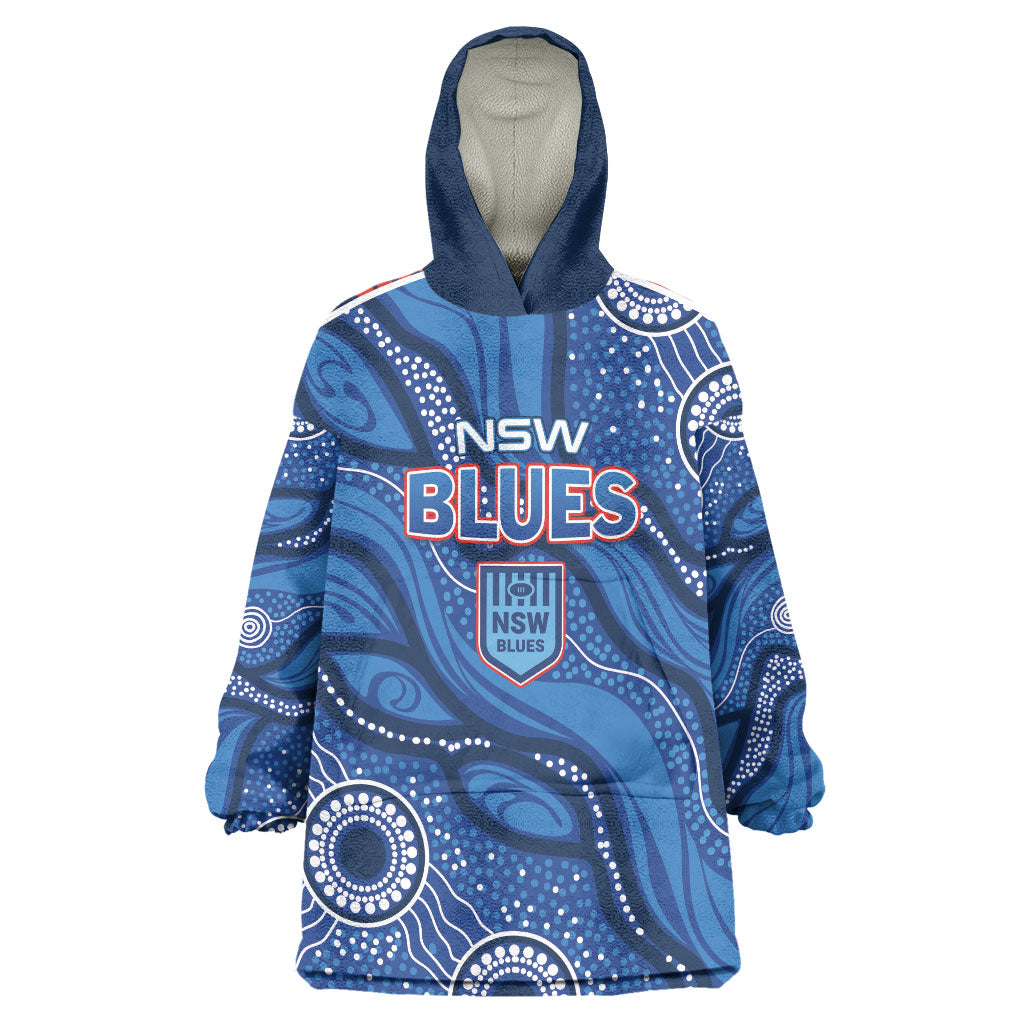 NSW Blues Rugby Personalised Wearable Blanket Hoodie Cockroaches 2026 Come On