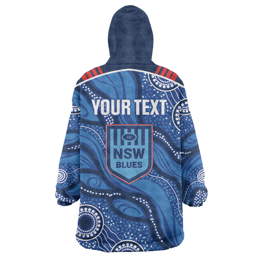 NSW Blues Rugby Personalised Wearable Blanket Hoodie Cockroaches 2026 Come On