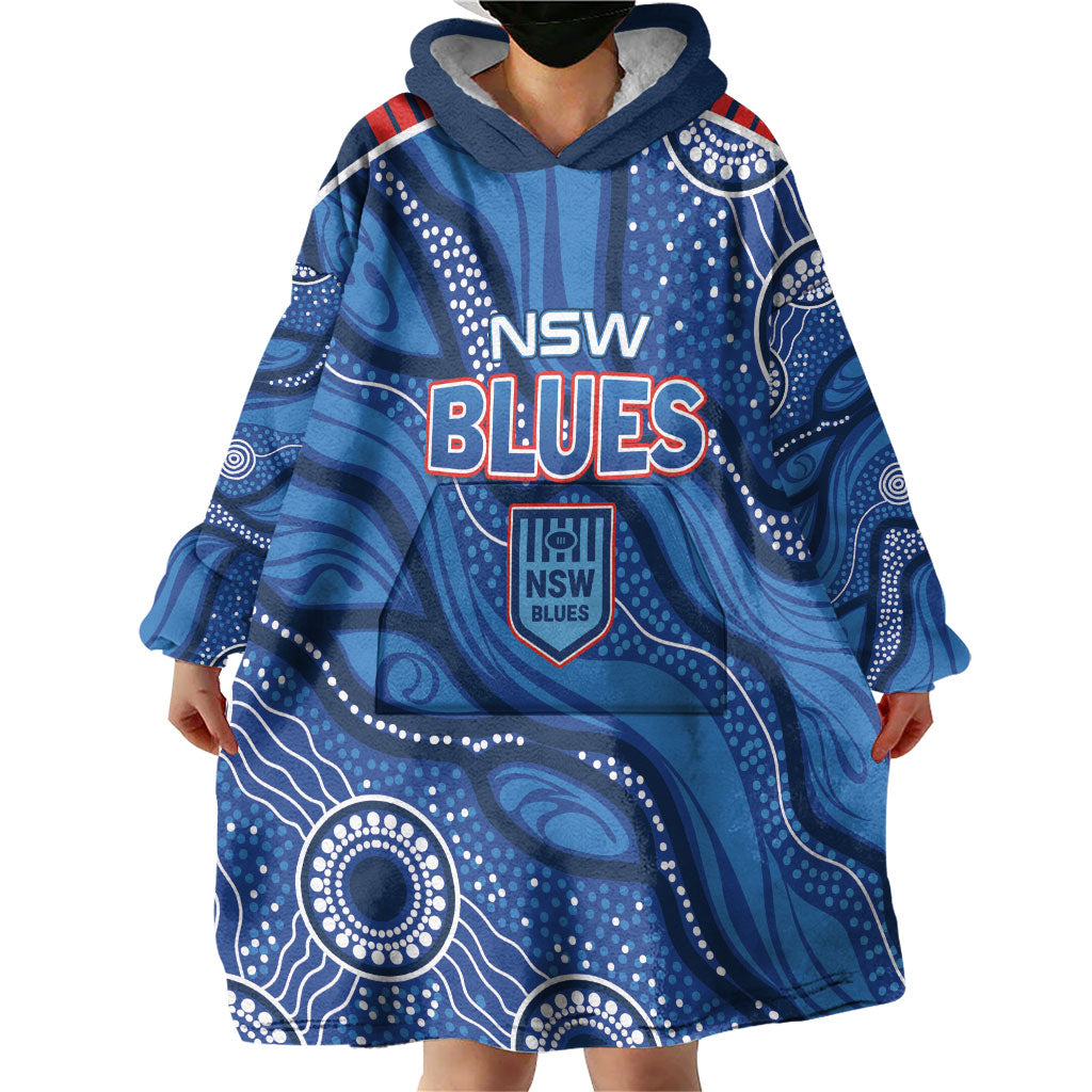 NSW Blues Rugby Personalised Wearable Blanket Hoodie Cockroaches 2026 Come On