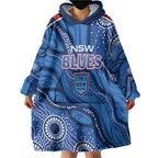 NSW Blues Rugby Personalised Wearable Blanket Hoodie Cockroaches 2026 Come On