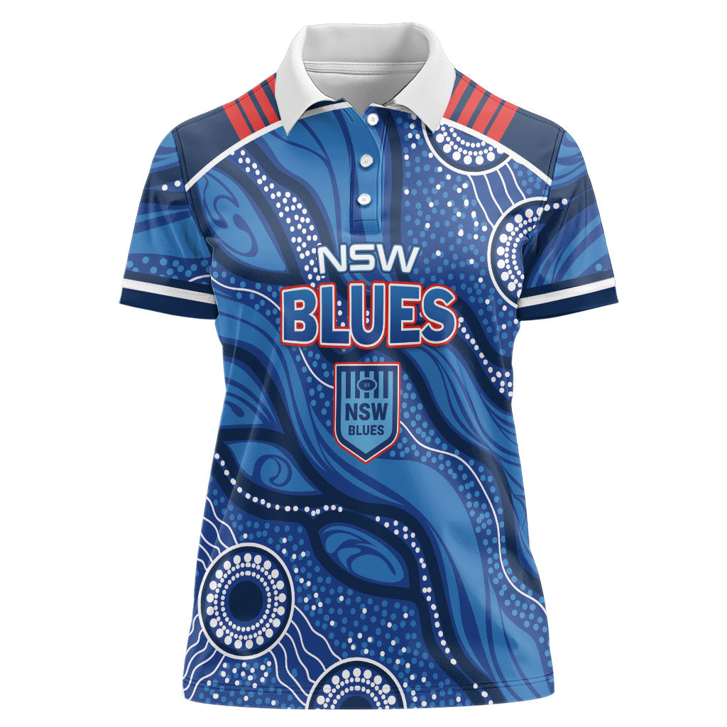 NSW Blues Rugby Personalised Women Polo Shirt Cockroaches 2026 Come On