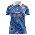 NSW Blues Rugby Personalised Women Polo Shirt Cockroaches 2026 Come On