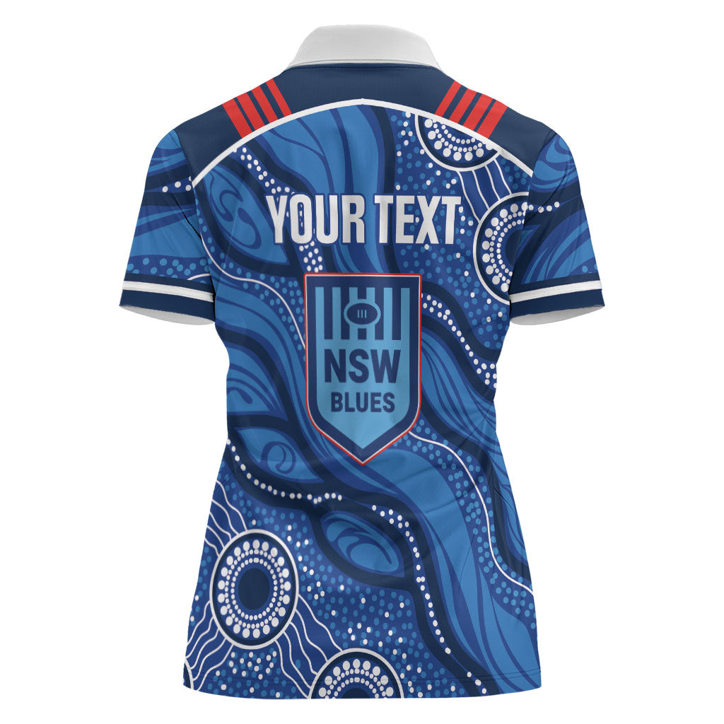 NSW Blues Rugby Personalised Women Polo Shirt Cockroaches 2026 Come On