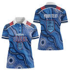 NSW Blues Rugby Personalised Women Polo Shirt Cockroaches 2026 Come On