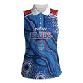 NSW Blues Rugby Personalised Women Sleeveless Polo Shirt Cockroaches 2026 Come On