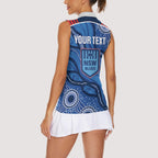 NSW Blues Rugby Personalised Women Sleeveless Polo Shirt Cockroaches 2026 Come On