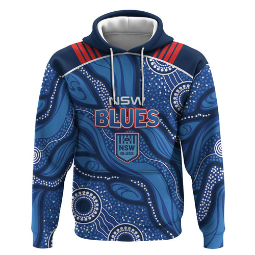 NSW Blues Rugby Personalised Zip Hoodie Cockroaches 2026 Come On