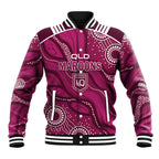 QLD Maroons Rugby Personalised Baseball Jacket Cane Toads 2026 Come On