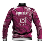 QLD Maroons Rugby Personalised Baseball Jacket Cane Toads 2026 Come On