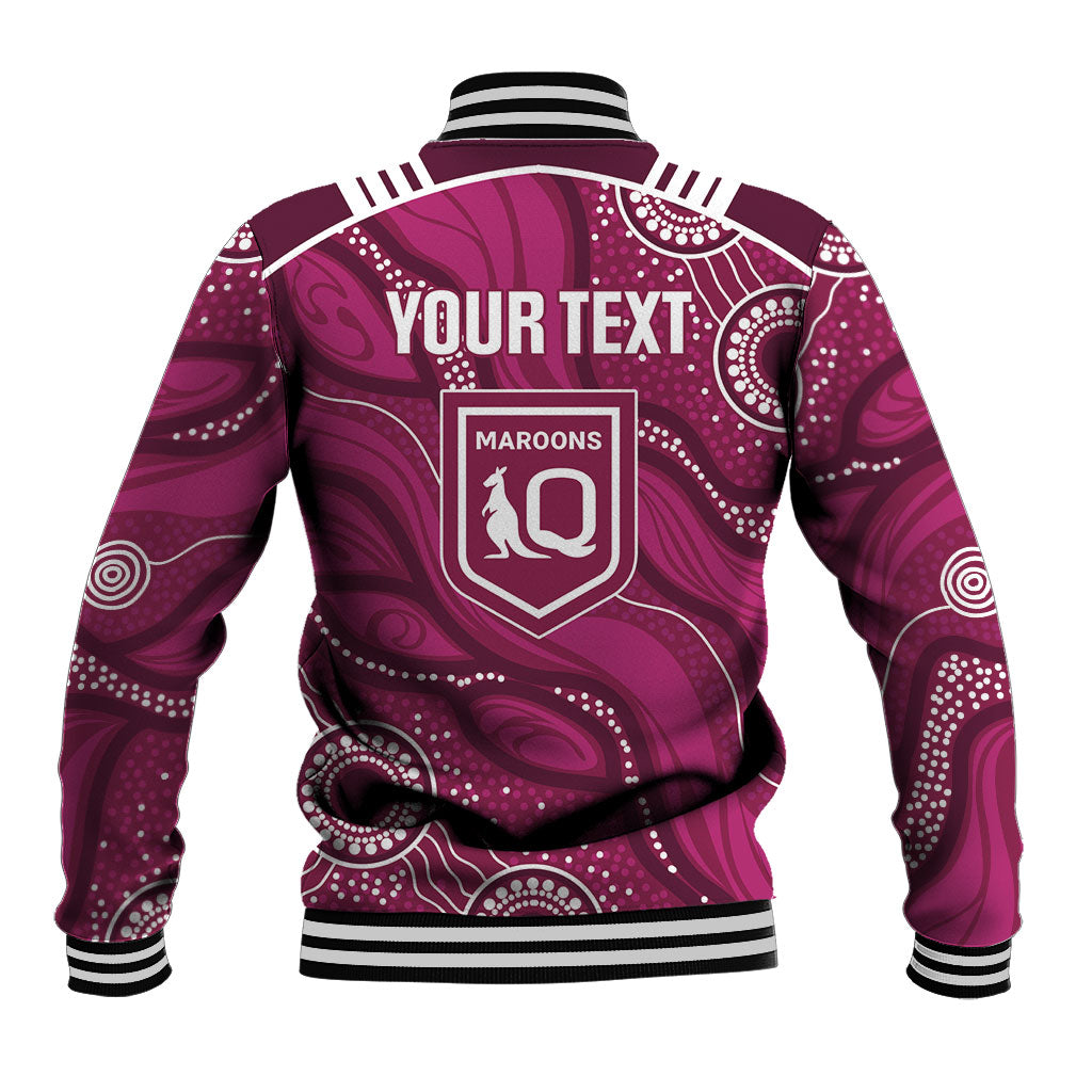 QLD Maroons Rugby Personalised Baseball Jacket Cane Toads 2026 Come On