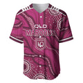 QLD Maroons Rugby Personalised Baseball Jersey Cane Toads 2026 Come On
