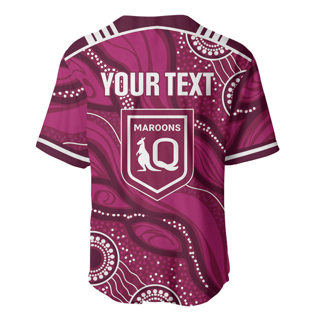 QLD Maroons Rugby Personalised Baseball Jersey Cane Toads 2026 Come On