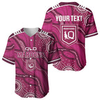 QLD Maroons Rugby Personalised Baseball Jersey Cane Toads 2026 Come On