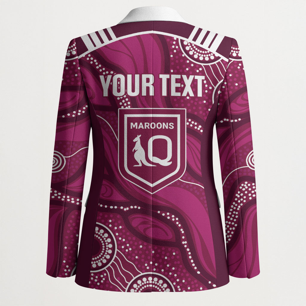 QLD Maroons Rugby Personalised Blazer Cane Toads 2026 Come On
