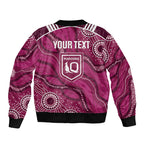 QLD Maroons Rugby Personalised Bomber Jacket Cane Toads 2026 Come On