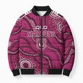 QLD Maroons Rugby Personalised Bomber Puffer Jacket Cane Toads 2026 Come On