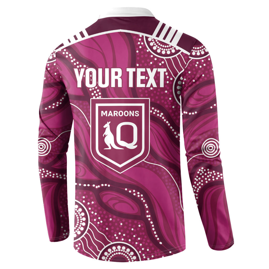 QLD Maroons Rugby Personalised Button Sweatshirt Cane Toads 2026 Come On