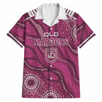 QLD Maroons Rugby Personalised Hawaiian Shirt Cane Toads 2026 Come On