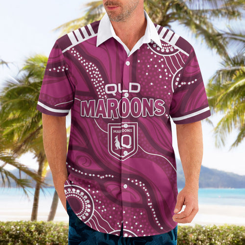 QLD Maroons Rugby Personalised Hawaiian Shirt Cane Toads 2026 Come On
