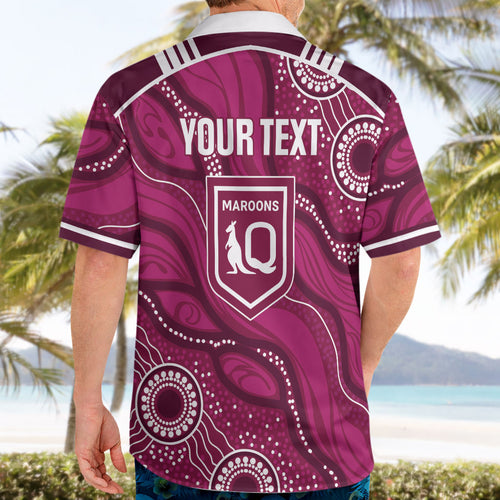 QLD Maroons Rugby Personalised Hawaiian Shirt Cane Toads 2026 Come On