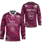 QLD Maroons Rugby Personalised Hockey Jersey Cane Toads 2026 Come On