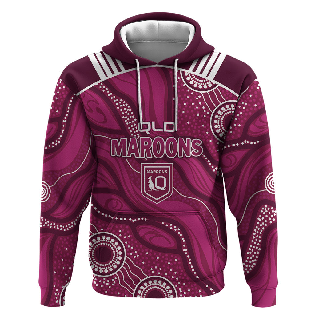 QLD Maroons Rugby Personalised Hoodie Cane Toads 2026 Come On