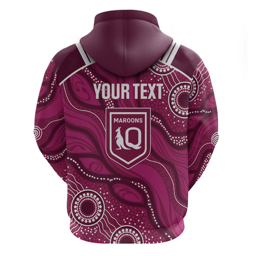 QLD Maroons Rugby Personalised Hoodie Cane Toads 2026 Come On