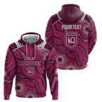 QLD Maroons Rugby Personalised Hoodie Cane Toads 2026 Come On