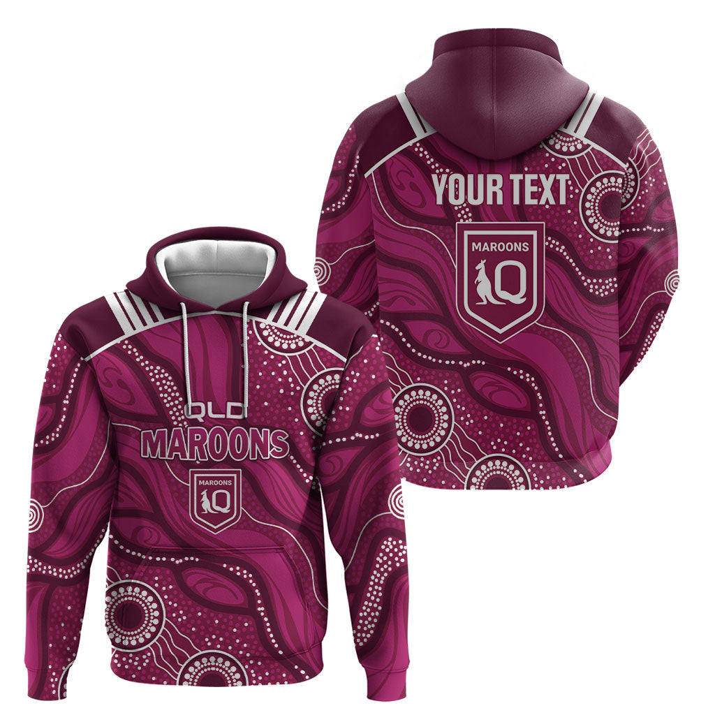 QLD Maroons Rugby Personalised Hoodie Cane Toads 2026 Come On