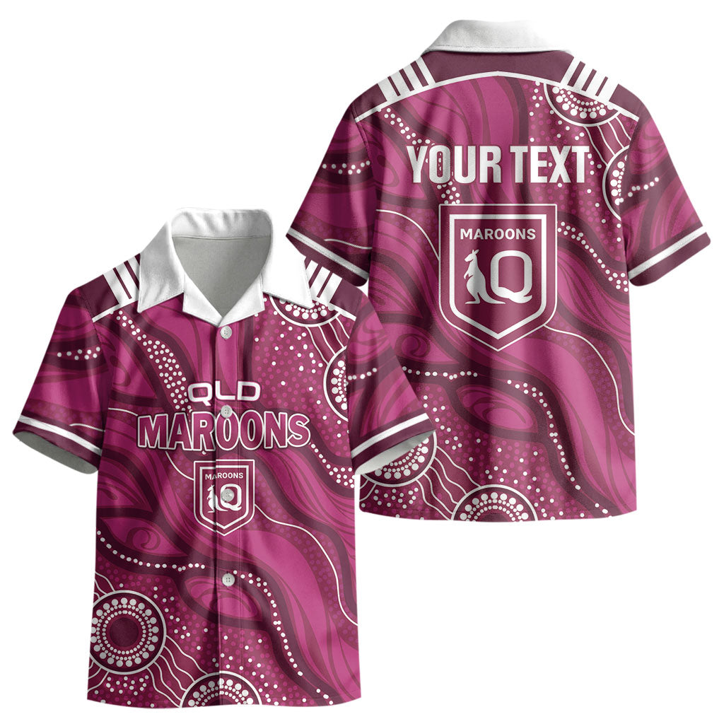 QLD Maroons Rugby Personalised Kid Hawaiian Shirt Cane Toads 2026 Come On