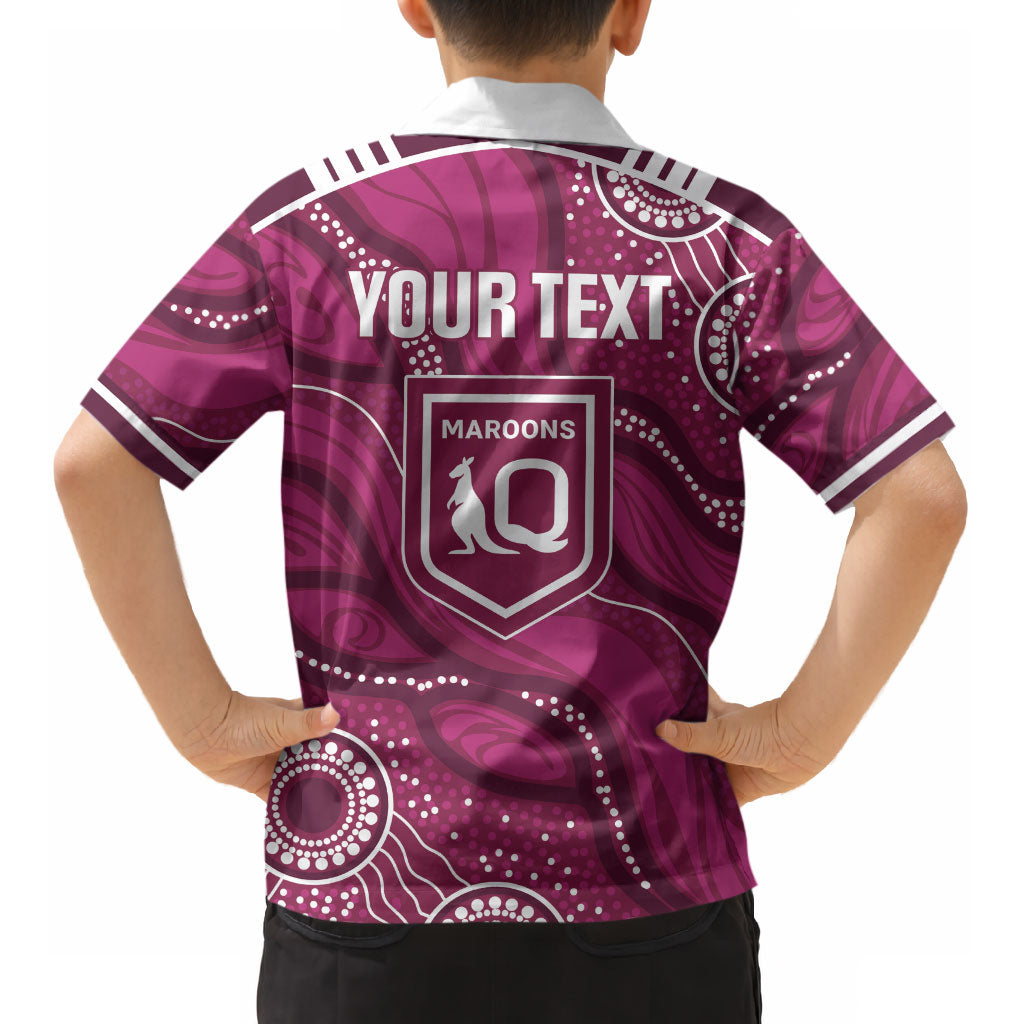 QLD Maroons Rugby Personalised Kid Hawaiian Shirt Cane Toads 2026 Come On