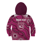 QLD Maroons Rugby Personalised Kid Hoodie Cane Toads 2026 Come On