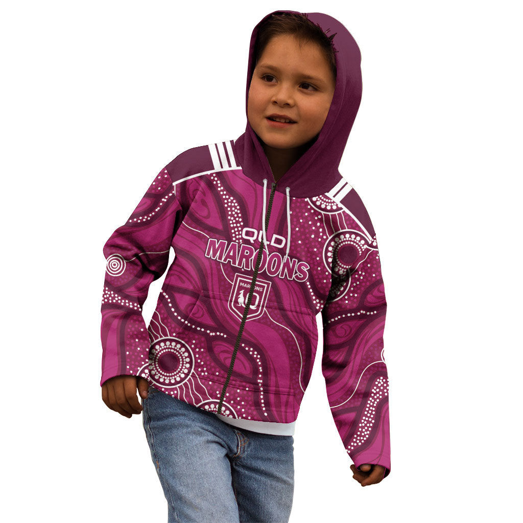 QLD Maroons Rugby Personalised Kid Hoodie Cane Toads 2026 Come On