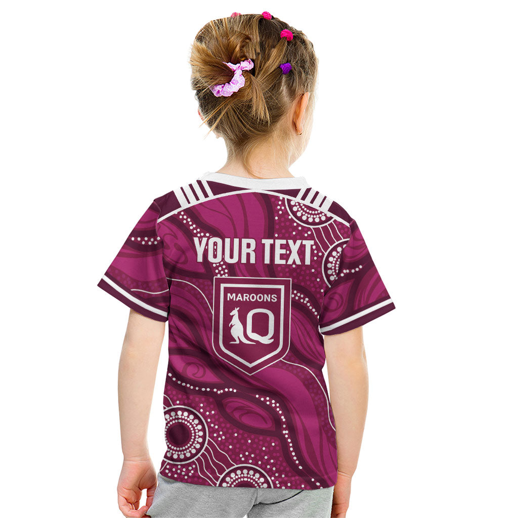 QLD Maroons Rugby Personalised Kid T Shirt Cane Toads 2026 Come On