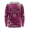 QLD Maroons Rugby Personalised Long Sleeve Shirt Cane Toads 2026 Come On