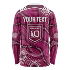 QLD Maroons Rugby Personalised Long Sleeve Shirt Cane Toads 2026 Come On
