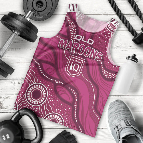 QLD Maroons Rugby Personalised Men Tank Top Cane Toads 2026 Come On