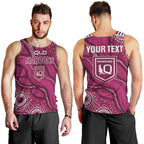 QLD Maroons Rugby Personalised Men Tank Top Cane Toads 2026 Come On