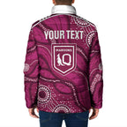 QLD Maroons Rugby Personalised Padded Jacket Cane Toads 2026 Come On