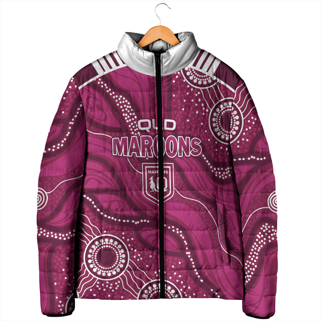 QLD Maroons Rugby Personalised Padded Jacket Cane Toads 2026 Come On