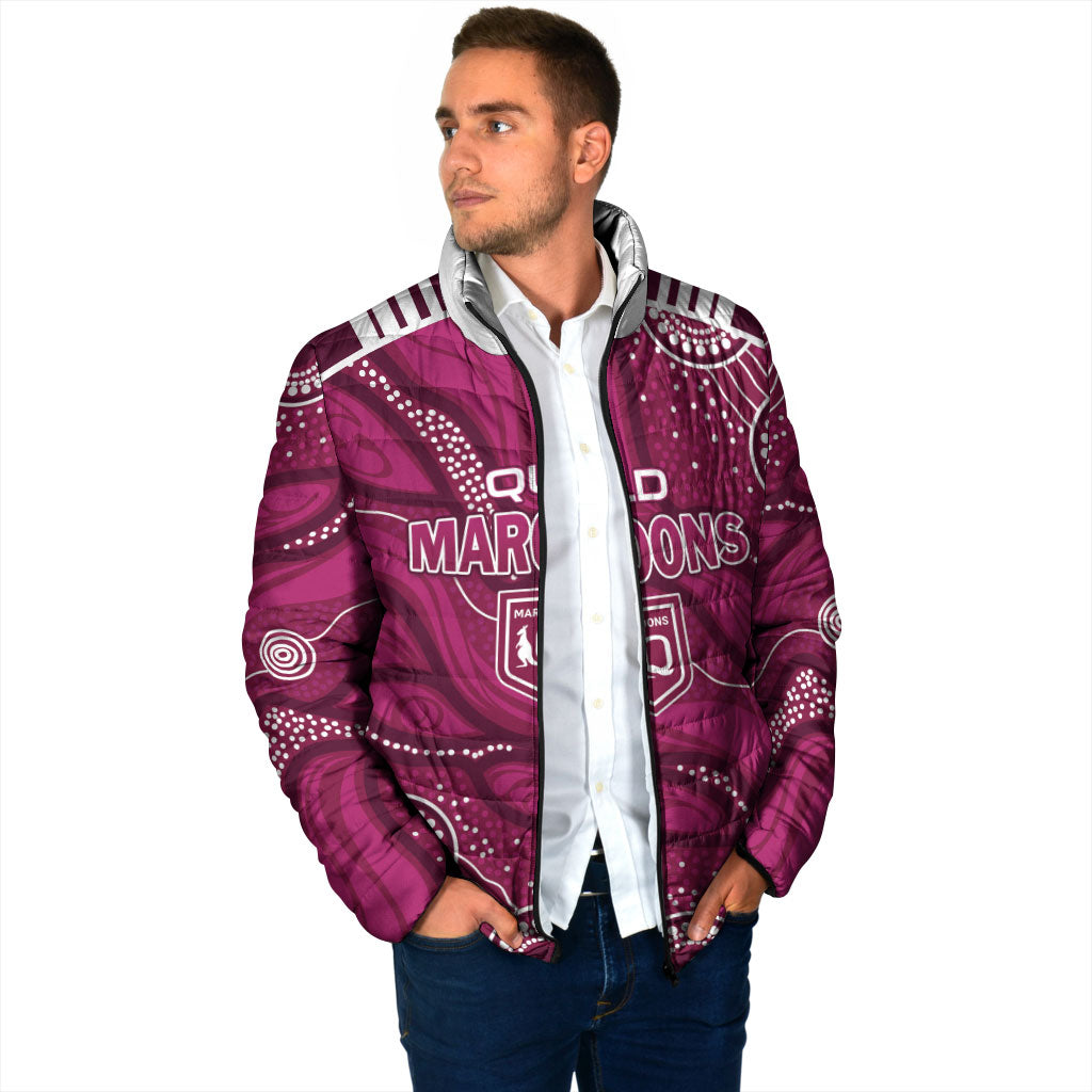 QLD Maroons Rugby Personalised Padded Jacket Cane Toads 2026 Come On