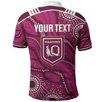 QLD Maroons Rugby Personalised Polo Shirt Cane Toads 2026 Come On