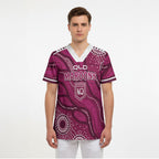 QLD Maroons Rugby Personalised Scrub Top Cane Toads 2026 Come On