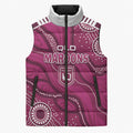 QLD Maroons Rugby Personalised Sleeveless Puffer Jacket Cane Toads 2026 Come On