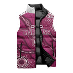 QLD Maroons Rugby Personalised Sleeveless Puffer Jacket Cane Toads 2026 Come On