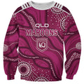 QLD Maroons Rugby Personalised Sweatshirt Cane Toads 2026 Come On