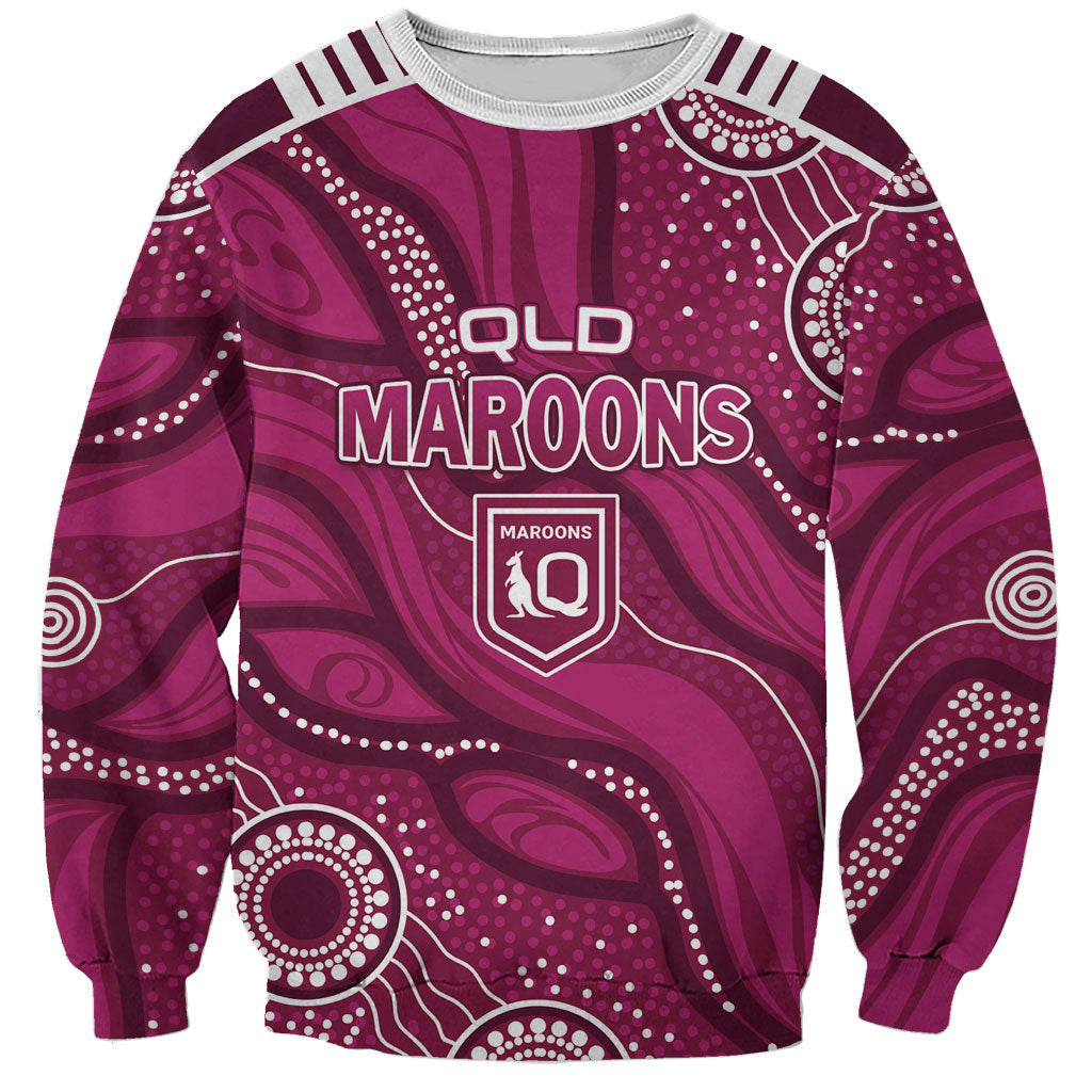 QLD Maroons Rugby Personalised Sweatshirt Cane Toads 2026 Come On