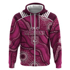 QLD Maroons Rugby Personalised Zip Hoodie Cane Toads 2026 Come On