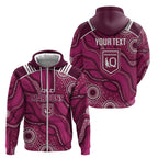 QLD Maroons Rugby Personalised Zip Hoodie Cane Toads 2026 Come On