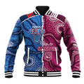 NSW Blues and QLD Maroons Rugby Personalised Baseball Jacket 2026 Come On Together